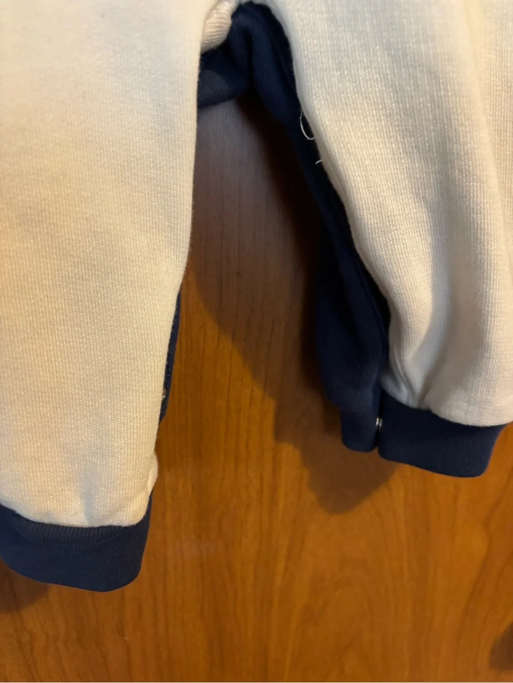 Ralph Lauren Polo Bear Ski Pullover - White & Navy